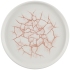 Churchill Studio Prints Kintsugi Coral Walled Plate 21cm/8.67" (Pack of 6)