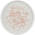 Churchill Studio Prints Kintsugi Coral Walled Plate 26cm/10.25" (Pack of 6)