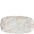 Churchill Studio Prints Kintsugi Coral Chefs Oblong Plate 15.3 x 29.8cm/6 x 11.75" (Pack of 12)