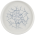 Churchill Studio Prints Kintsugi Pearl Grey Walled Plate 21cm/8.67" (Pack of 6)