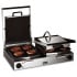 Lincat LCG2 Lynx 400 Electric Countertop Twin Contact Grill Smooth Upper & Lower Plates 623mm 4.5 kW