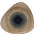 Stonecast Aqueous Blue Triangle Plate 26.5cm