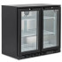 Blizzard Low Height Bottle Cooler 185L 2 Door (Hinged)