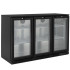 Blizzard Low Height Bottle Cooler 280L 3 Door (Hinged)