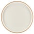 GenWare Kava White Stoneware Presentation Plate 25cm/9.84" (Pack of 6)