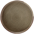 Terra Porcelain Smoke Grey Low Presentation Plate 25cm/9.9" (Pack of 6)