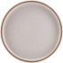GenWare Kava White Stoneware Raw Walled Plate 18cm/7" (Pack of 6)