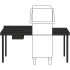 Pass Through Prewash Sink 1200mm Left Straight Bundle