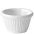 Fluted White Ramekin 1oz/3cl (Pack of 12)