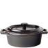 Midnight Stoneware Round Casserole Dish 15cm/6" 480ml/17oz (Pack of 6)