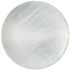 Dudson Makers Jute Grey Organic Coupe Plate 23cm/9" - Overhead