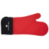 MasterClass Silicone Oven Glove with Cotton Sleeve Red