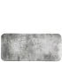 Dudson Urban Steel Grey Organic Rectangular Plate 34.6 x 15.6cm/13.75 x 6.25" (Pack of 6)