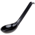 Black Melamine Soup Spoon 0.6oz 18ml