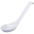 White Melamine Soup Spoon 0.6oz 18ml
