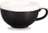 Churchill Monochrome Onyx Cappuccino Coffee Cup 340ml/12oz (Pack of 12)