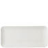 Dudson Harvest Norse White Coupe Platter 35x15.8cm/13.75x6.25" - Overhead