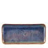 Terra Porcelain Aqua Blue Narrow Rect Platter 27 x 12.5cm