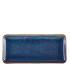 Terra Porcelain Aqua Blue Narrow Rect Platter 30 x 14cm