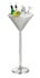 Martini Glass Drinks Stand Stainless Steel