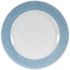 Isla Spinwash Ocean Blue Profile Footed Plate 10.25 Inch