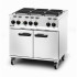 Lincat OE8008 Opus 800 Electric Free-standing 6 Plate Oven Range