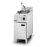 Lincat OE8114/OP Opus 800 Electric Free-standing Single Tank Fryer with Pumped Filtration 2 Baskets