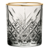 Timeless Vintage Double Old Fashioned Glasses 355ml/12.5oz Gold Rim (Pack of 4)