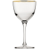 Nude Refine Nick & Nora Glasses 170ml/6oz Gold Rim (Pack of 12)