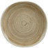 Stonecast Patina Antique Taupe Organic Round Plate 26.4cm