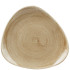 Stonecast Patina Antique Taupe Triangle Plate 19.2cm
