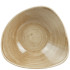 Stonecast Patina Antique Taupe Triangle Bowl 23.5cm 60cl