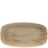 Stonecast Patina Antique Taupe Chefs' Oblong Plate 35.5x18.9cm
