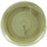 Stonecast Patina Burnished Green Organic Round Plate 18.6cm