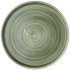 Churchill Stonecast Patina Burnished Green Walled Plate 21cm/8.67" (Pack of 6)