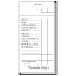 Single Sheet Waiters Restaurant Order Pads Cat/1 100 Sheets (Pack of 100)