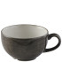 Churchill Stonecast Patina Iron Black Cappuccino Cup 227ml/8oz (Pack of 12)