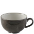 Churchill Stonecast Patina Iron Black Cappuccino Cup 340ml/12oz (Pack of 12)