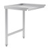 Pass Through Entry/Exit Winged Table 600mm Left
