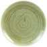 Churchill PABGEVP81 Stonecast Patina Burnished Green Coupe Plate 21.7cm