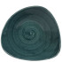 Stonecast Patina Rustic Teal Triangle Bowl 23.5cm 60cl