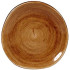 Stonecast Patina Vintage Copper Round Plate 18.6cm