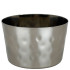 Stainless Steel Presentation Cup 5x8cm Hammered (Pack of 12)