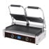 Hurricane Panini Contact Grill Double Ribbed Top + Smooth Bottom