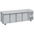 Tefcold Counter Fridge Four Door 560 Litre
