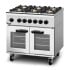Lincat PHDR01 Phoenix Dual Fuel Gas Free-standing 6 Burner Oven Range 