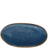 Terra Porcelain Aqua Blue Organic Platter 31cm/12.2" (Pack of 6)