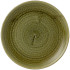 Churchill Stonecast Plume Olive Evolve Coupe Plate 8.67 Ich (Pack of 12)