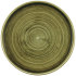 Churchill Stonecast Plume Green Walled Plate 21cm/8.67" (Pack of 6)