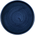 Churchill Stonecast Plume Ultramarine Walled Plate 26cm/10.25" (Pack of 6)